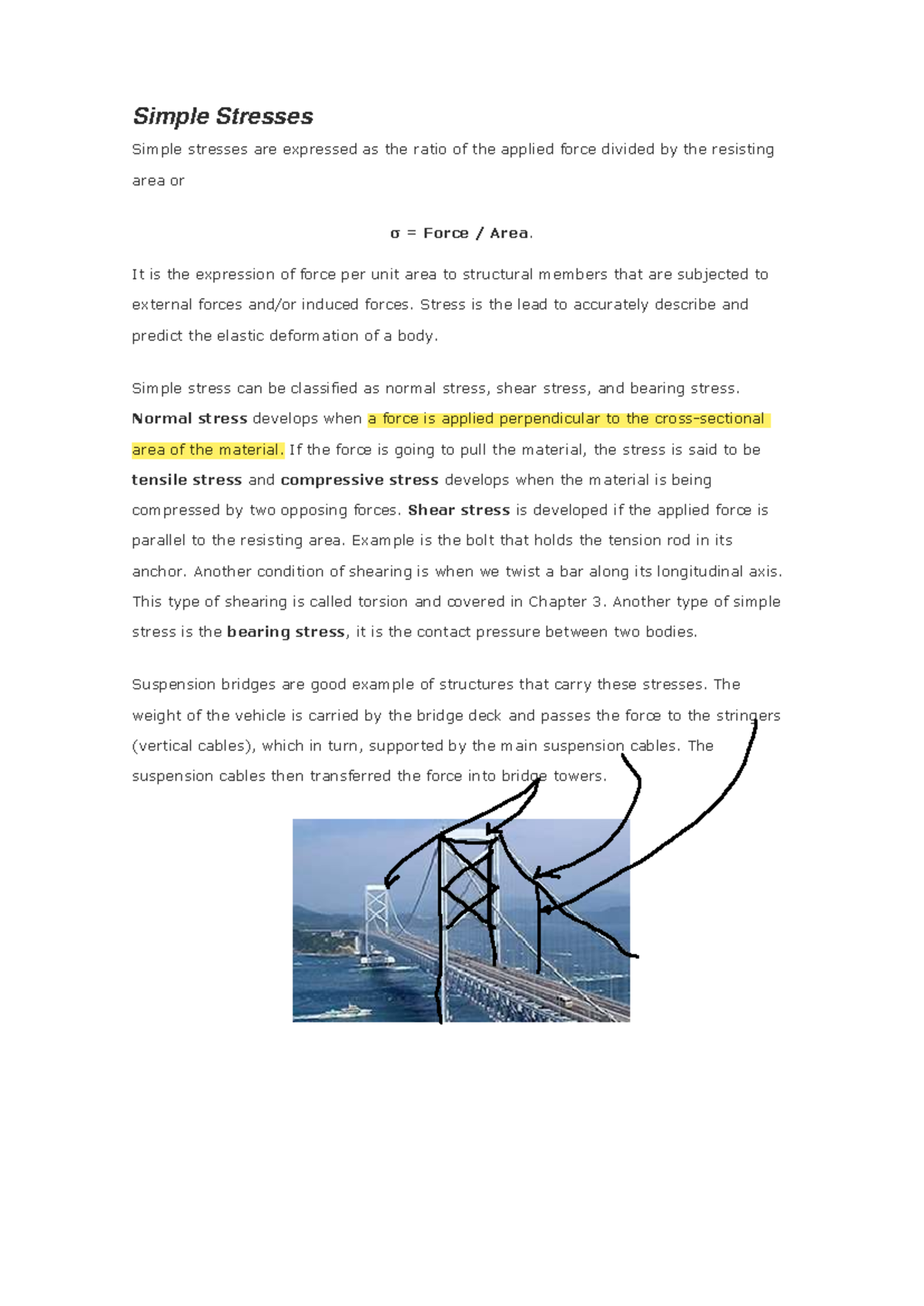 Simple Stresses in Structural Members: An Overview of Types and ...