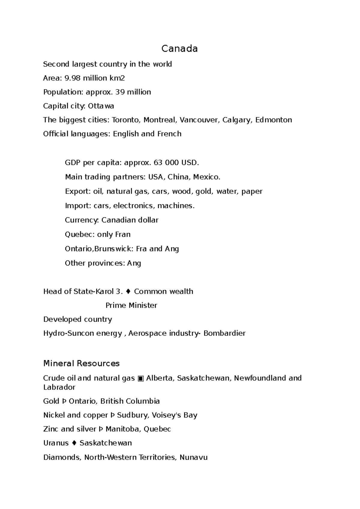 Canada: A Comprehensive Overview of Its Geography, Economy, and ...