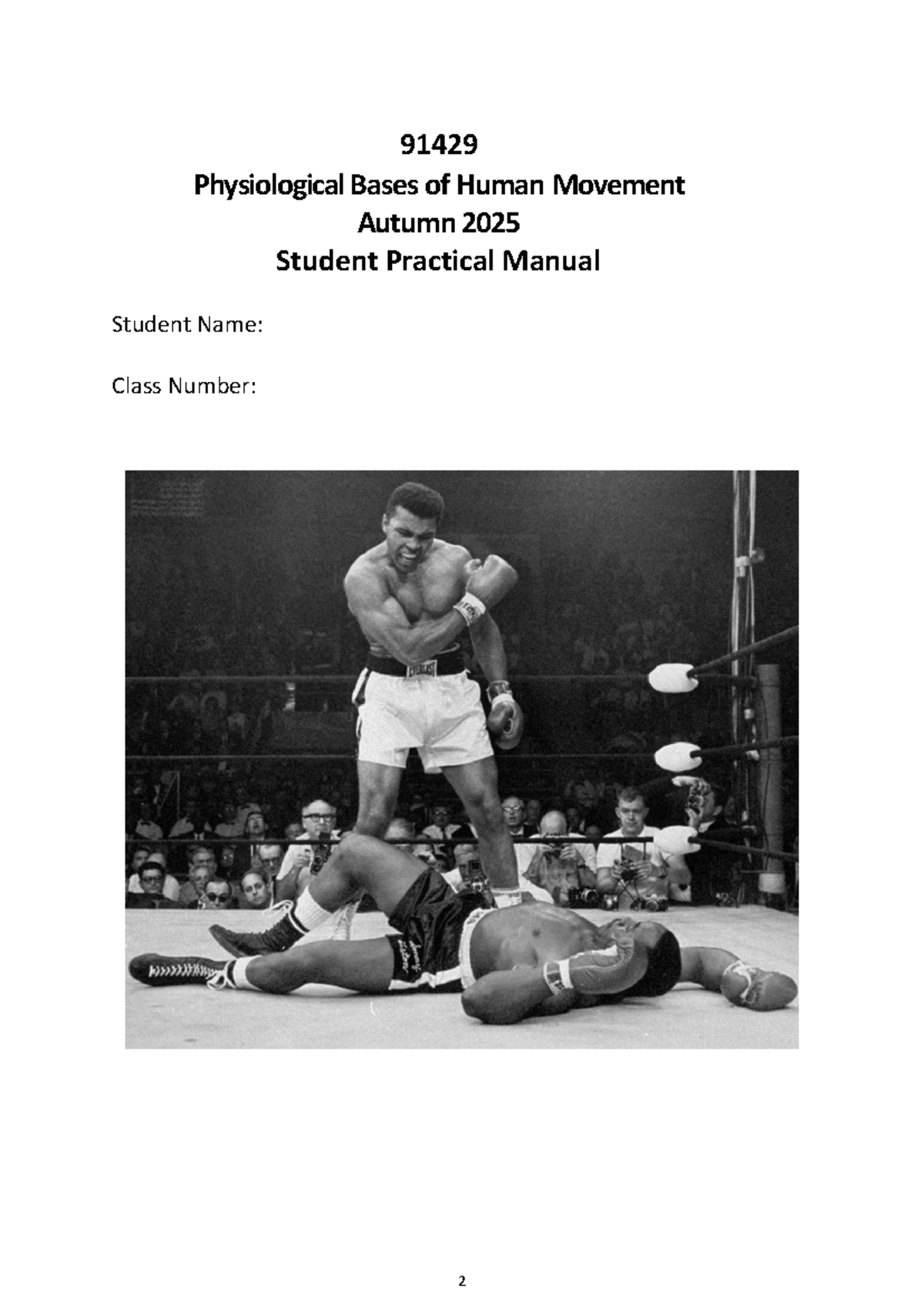 91429 PBHM Practical & Lecture Manual - Autumn 2025 - Studocu