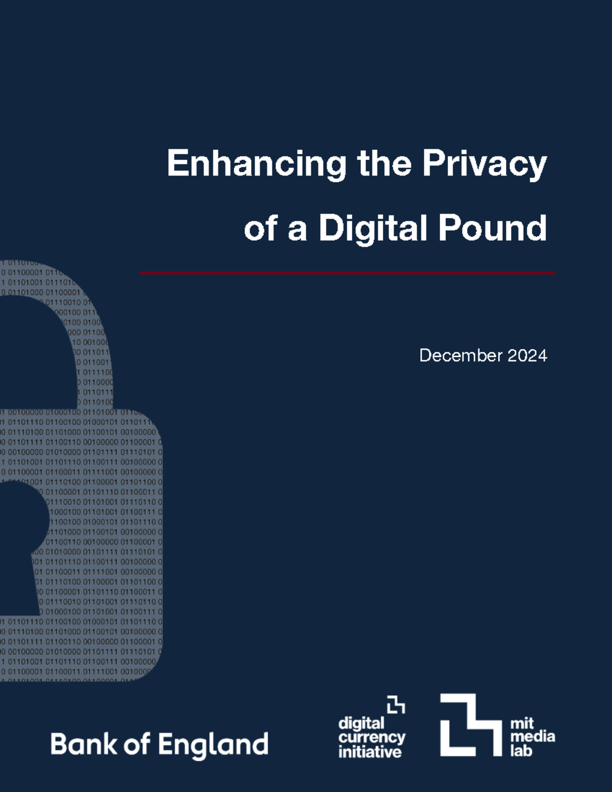 MIT-Enhancing Privacy in the Digital Pound: A Comprehensive Report ...