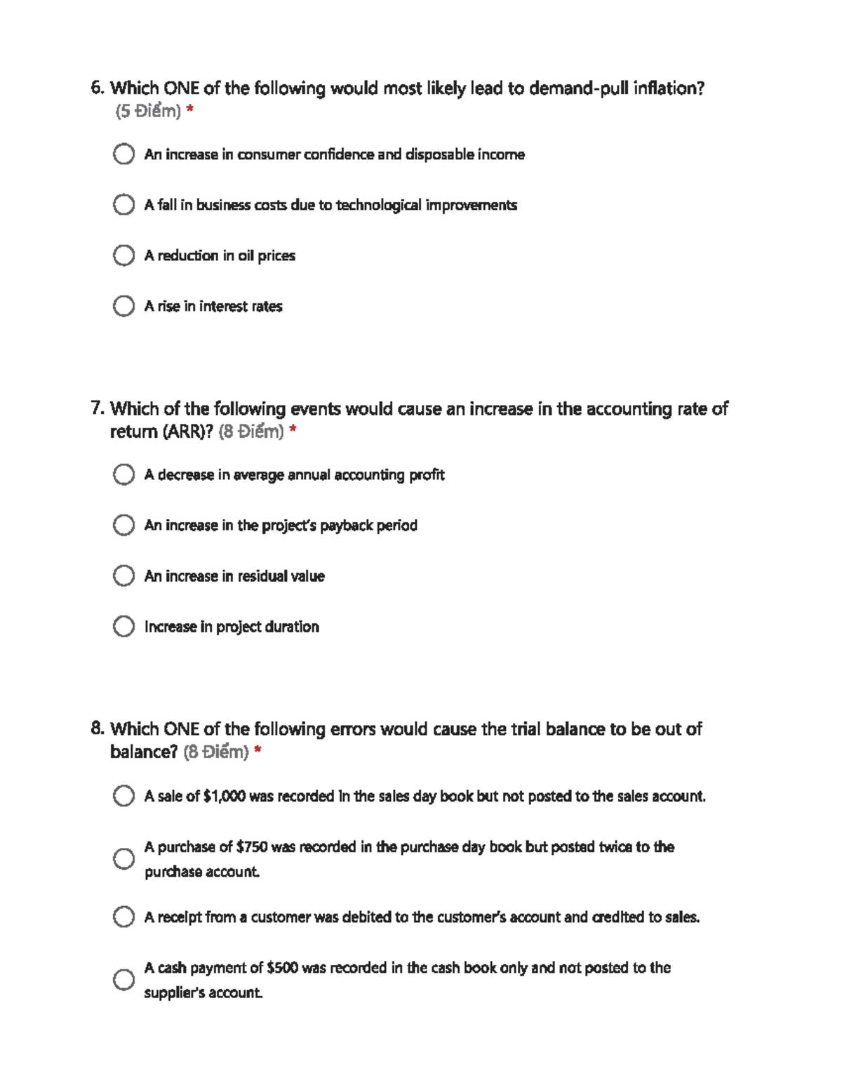 ACCA-Finhack: Exam Questions on Inflation, ARR, and Financial ...