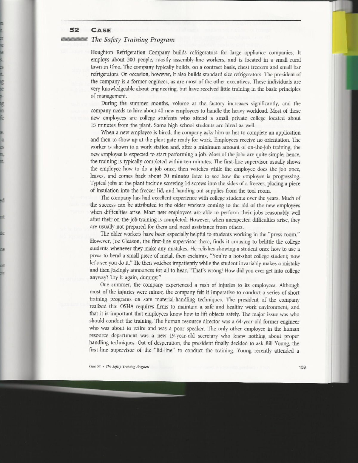 Case 5 - The Safety Training Program - ADM2337 - Studocu