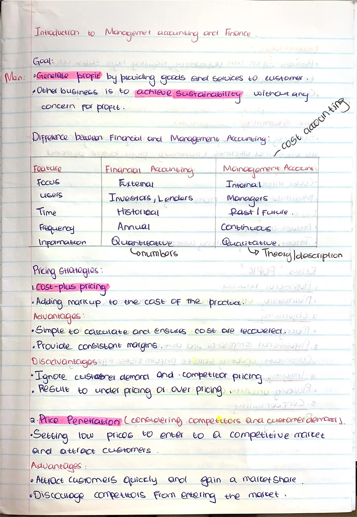Final Exam Study Notes for PSY 101: Strategic Management Insights - Studocu