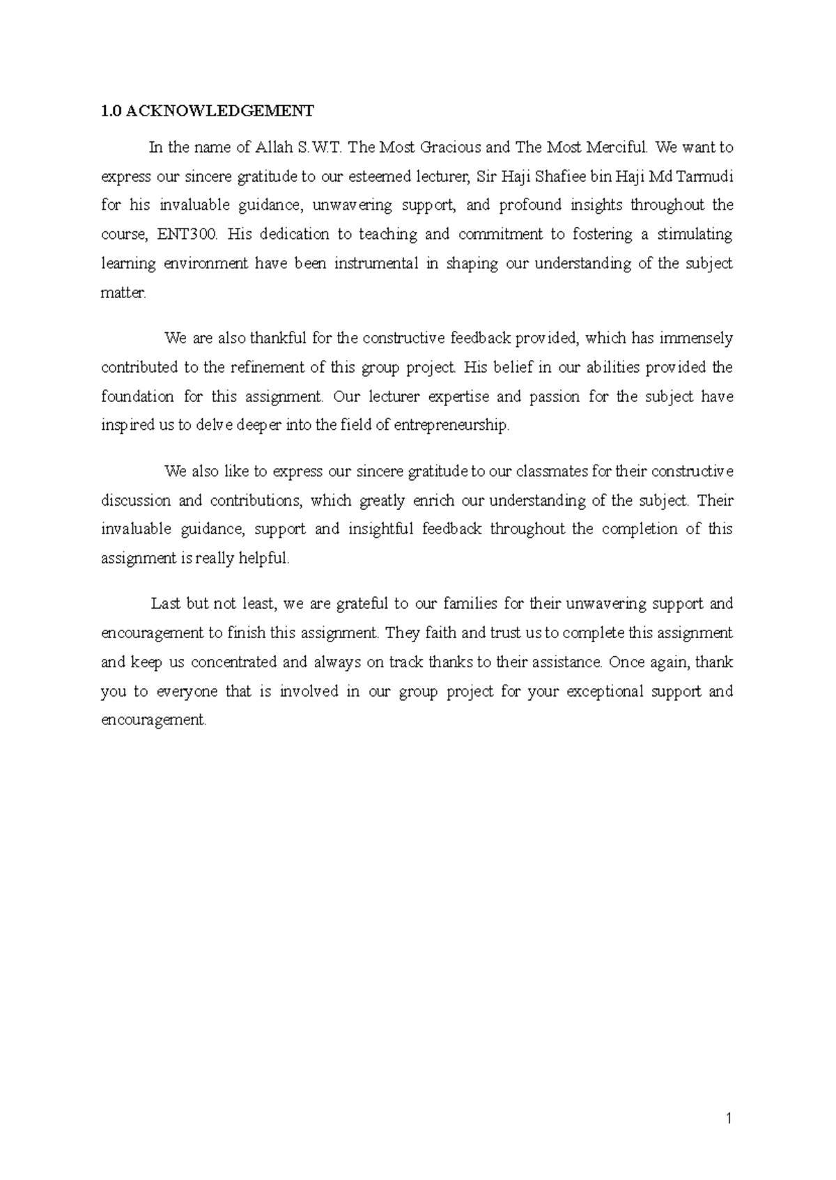 ENT300 Group Assignment: Business Plan for Naise Floss Cotton Candy ...