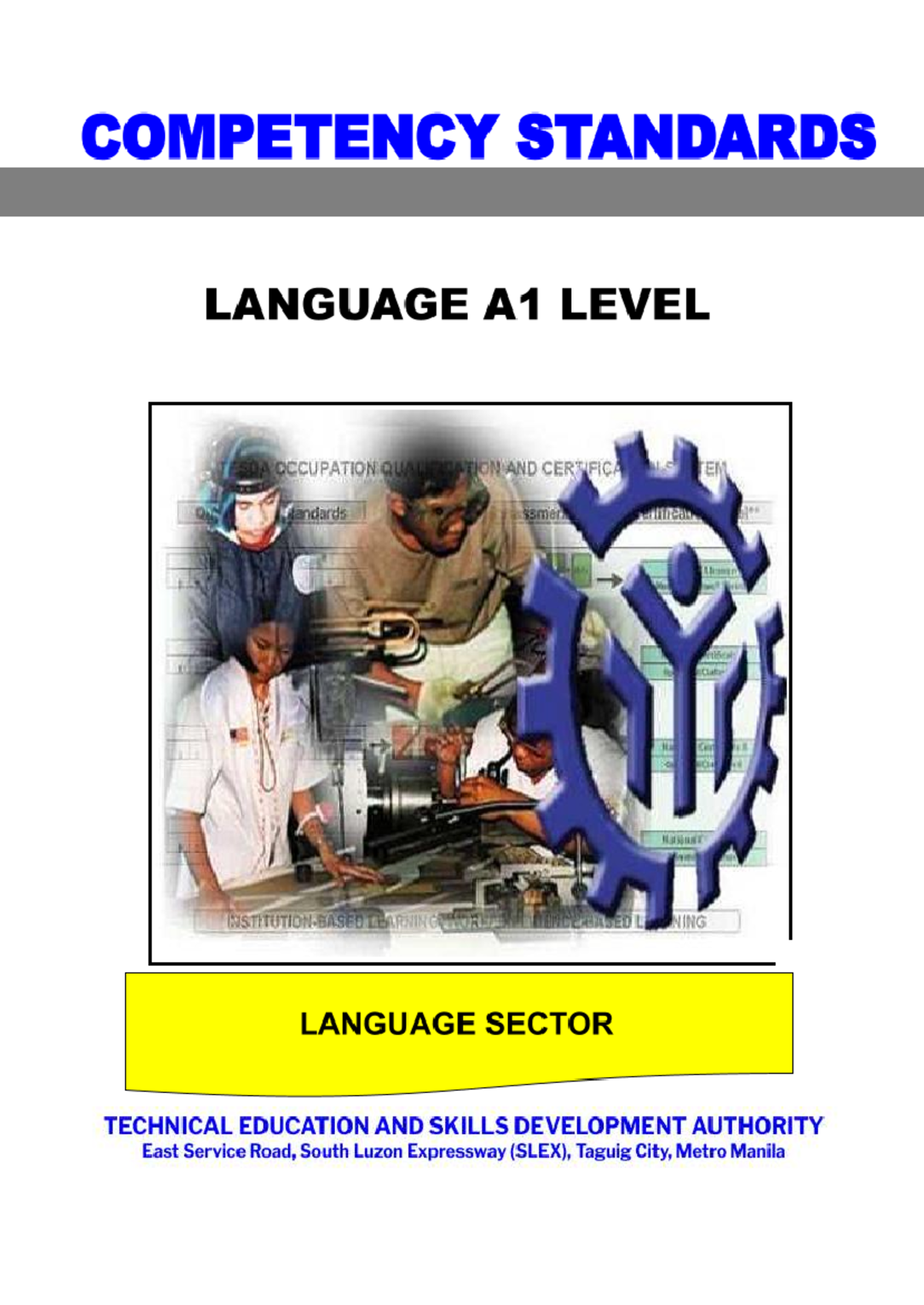 CS Language A1 Level: Competency Standards and Training Guidelines ...