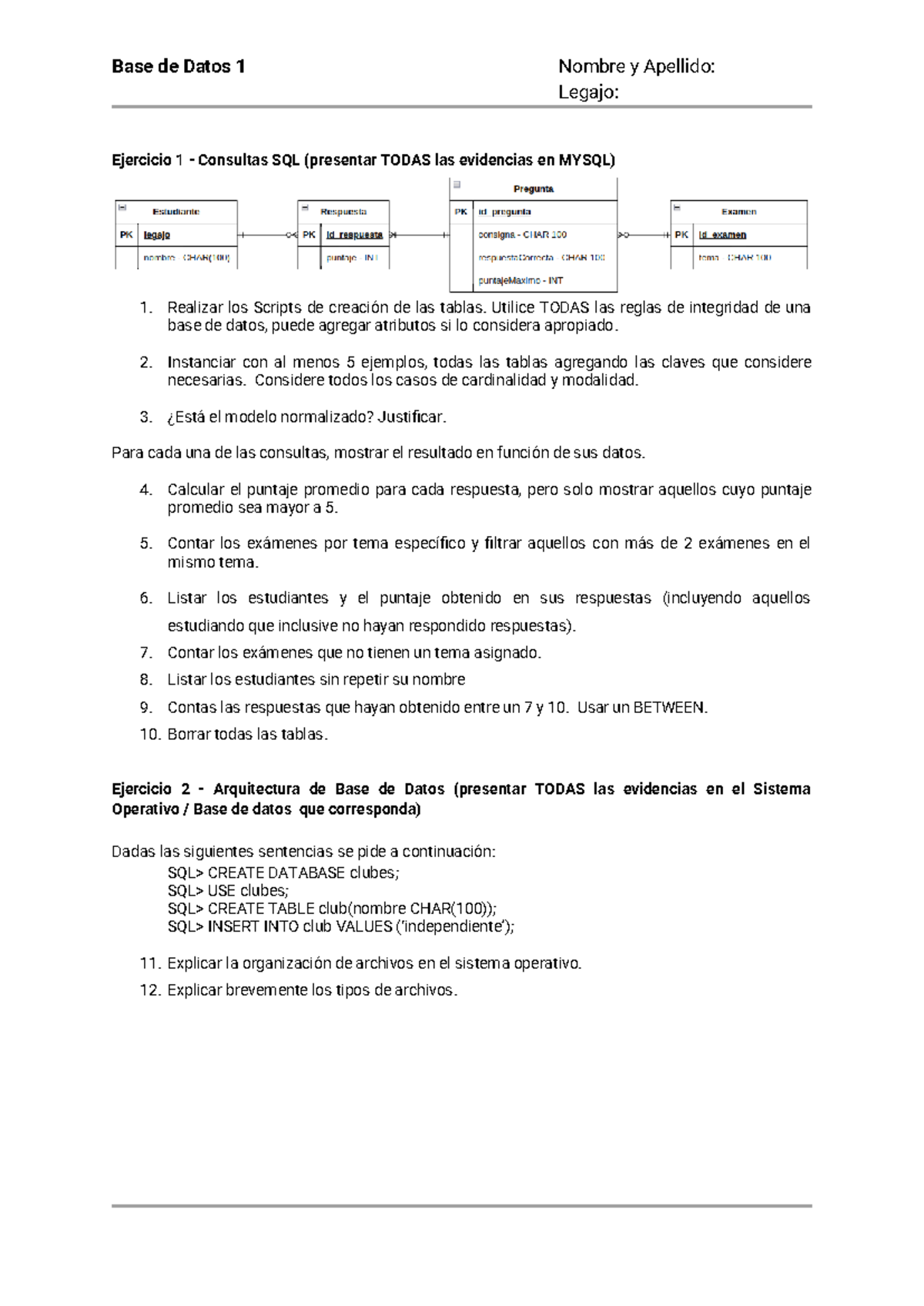 SQL Trabajo Práctico - Base de Datos II: Ejercicios y Consultas SQL ...