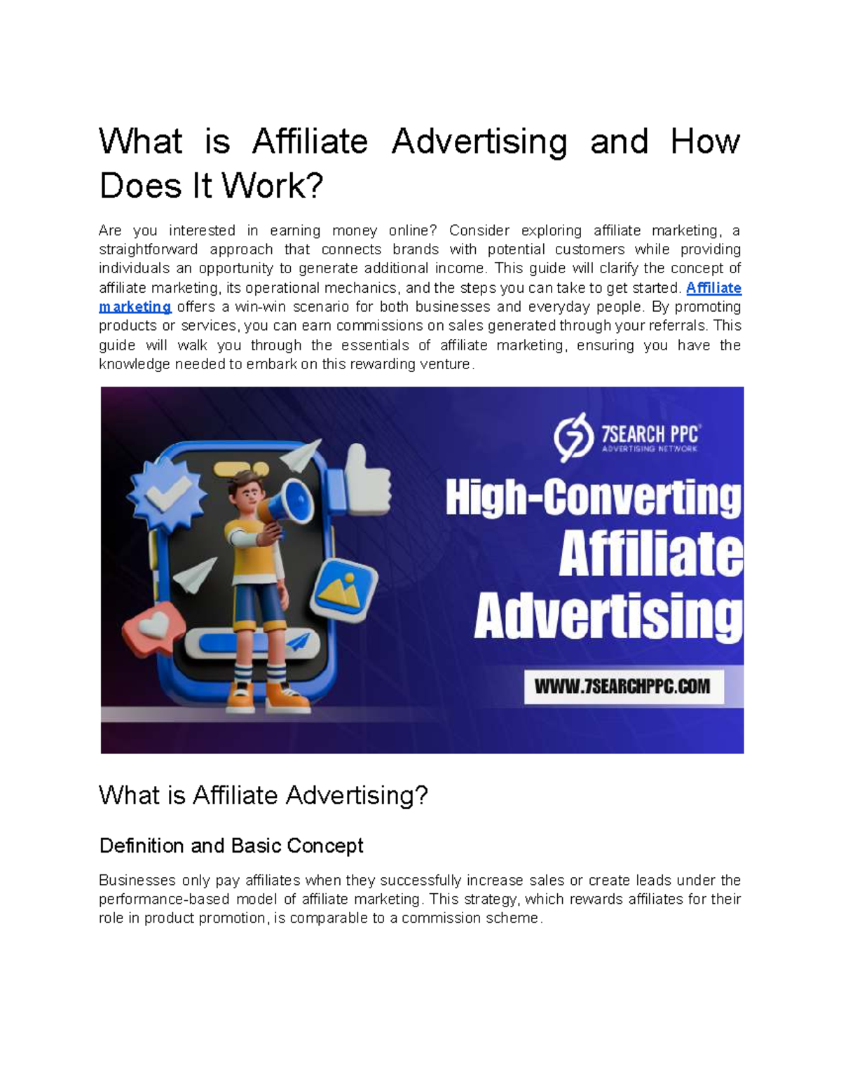Affiliate Advertising: Understanding Its Mechanics and Benefits - Studocu