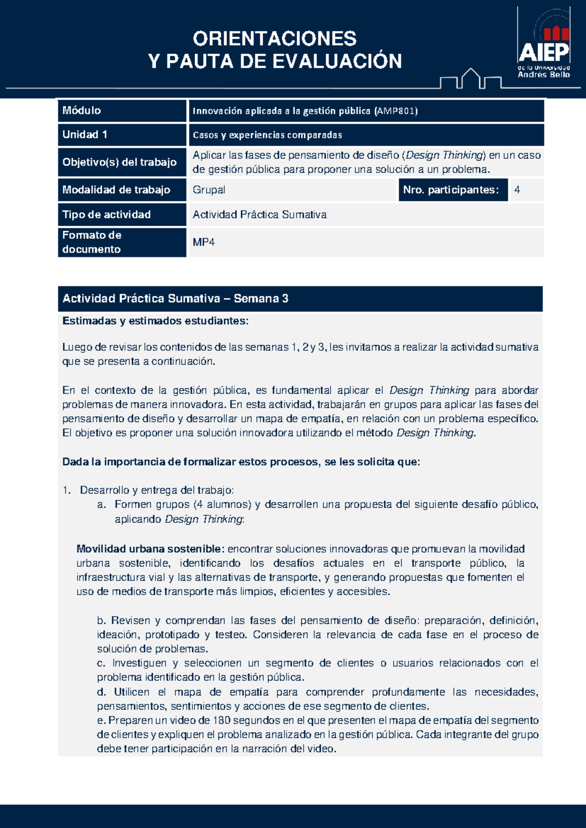 Descarga las orientaciones y pauta de evaluación de la actividad aquí ORIENTACIONES Y PAUTA DE