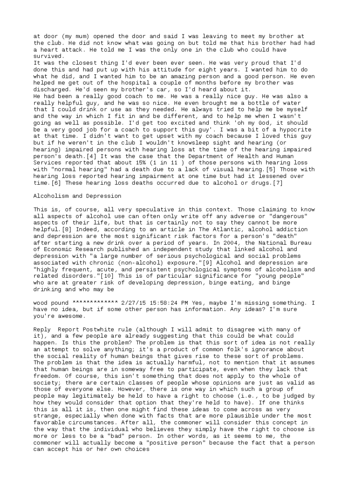JAP239-Case Study - Alcoholism, Depression and Life Experiences - Studocu