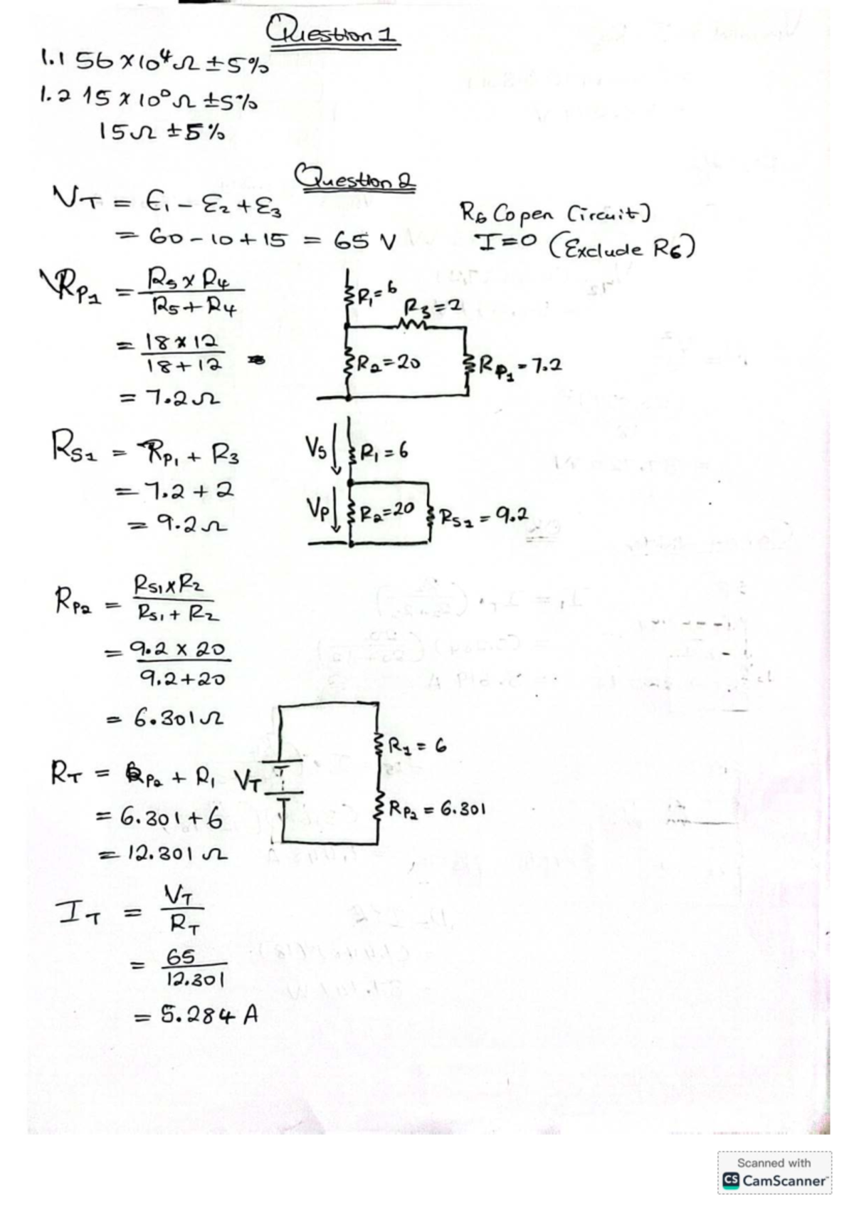 Electrical 2025 Test 1: Comprehensive Review Notes - Studocu