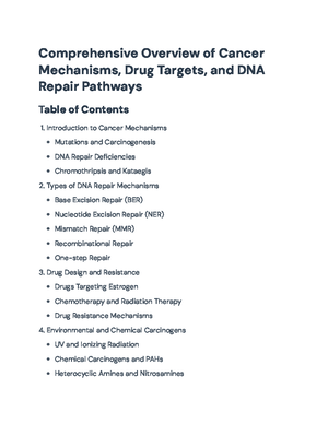 Molecular Biology of Cancer: Mechanisms, Targets & Therapies Overview ...