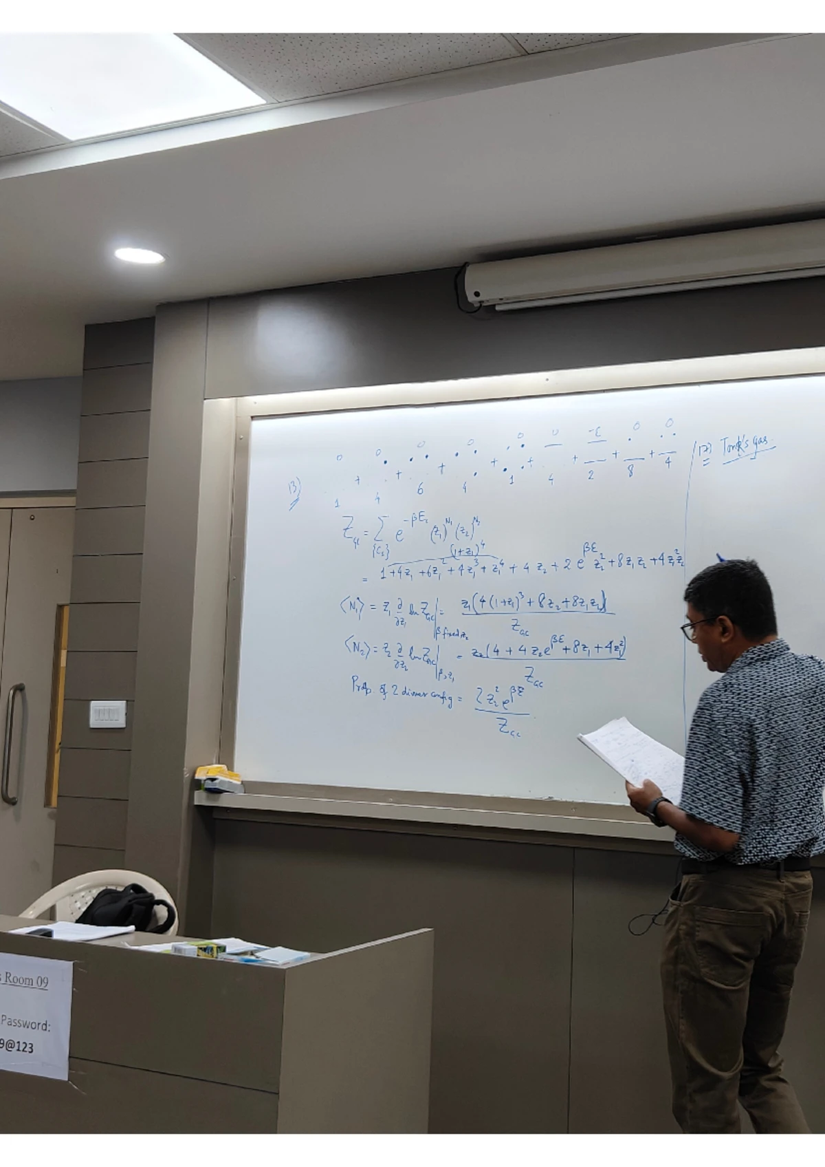 Stat Mech tutorial-2 part 1 - Stastistical Mechanics - 3) S= So+c C ...
