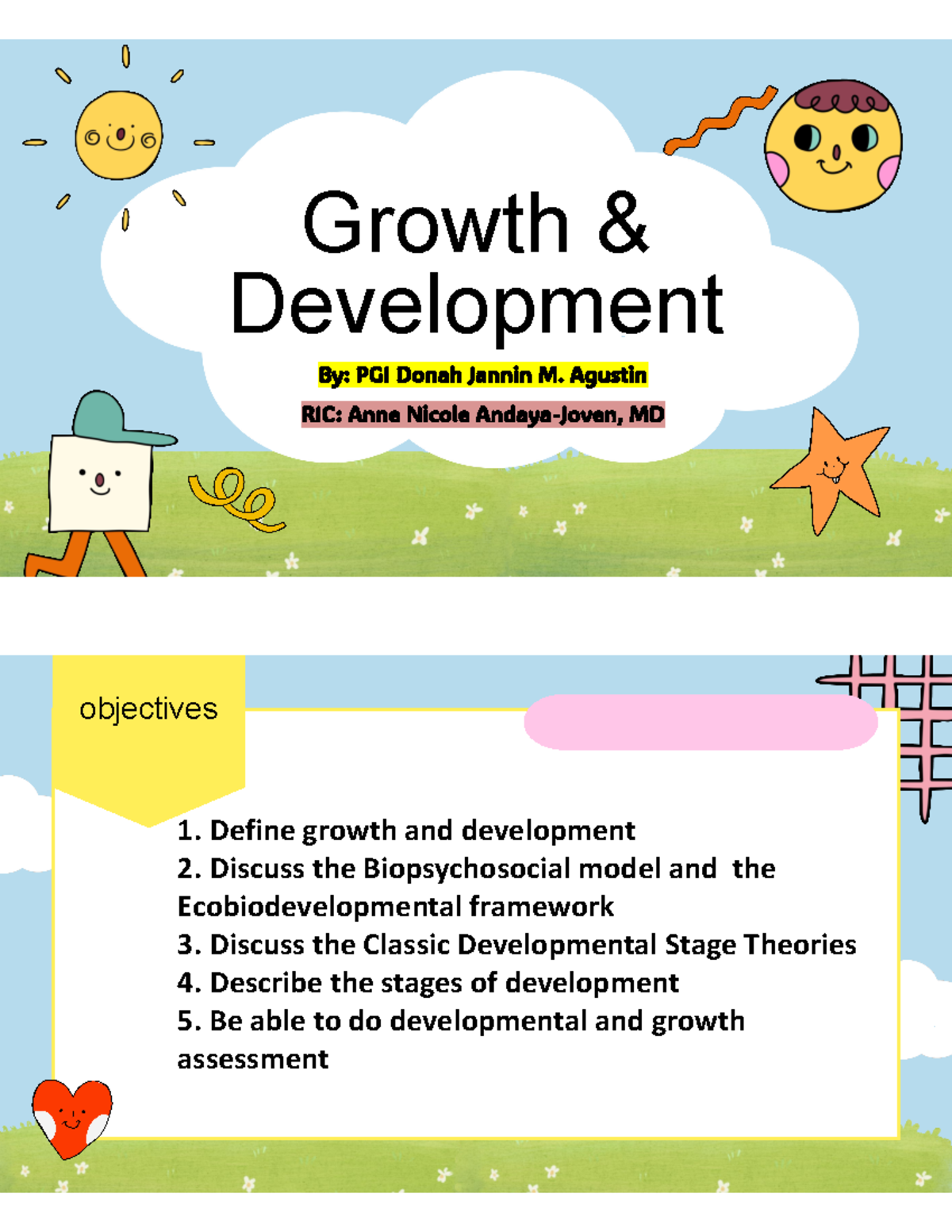 Growth & Development: Key Concepts and Milestones in Pediatrics (PGI ...
