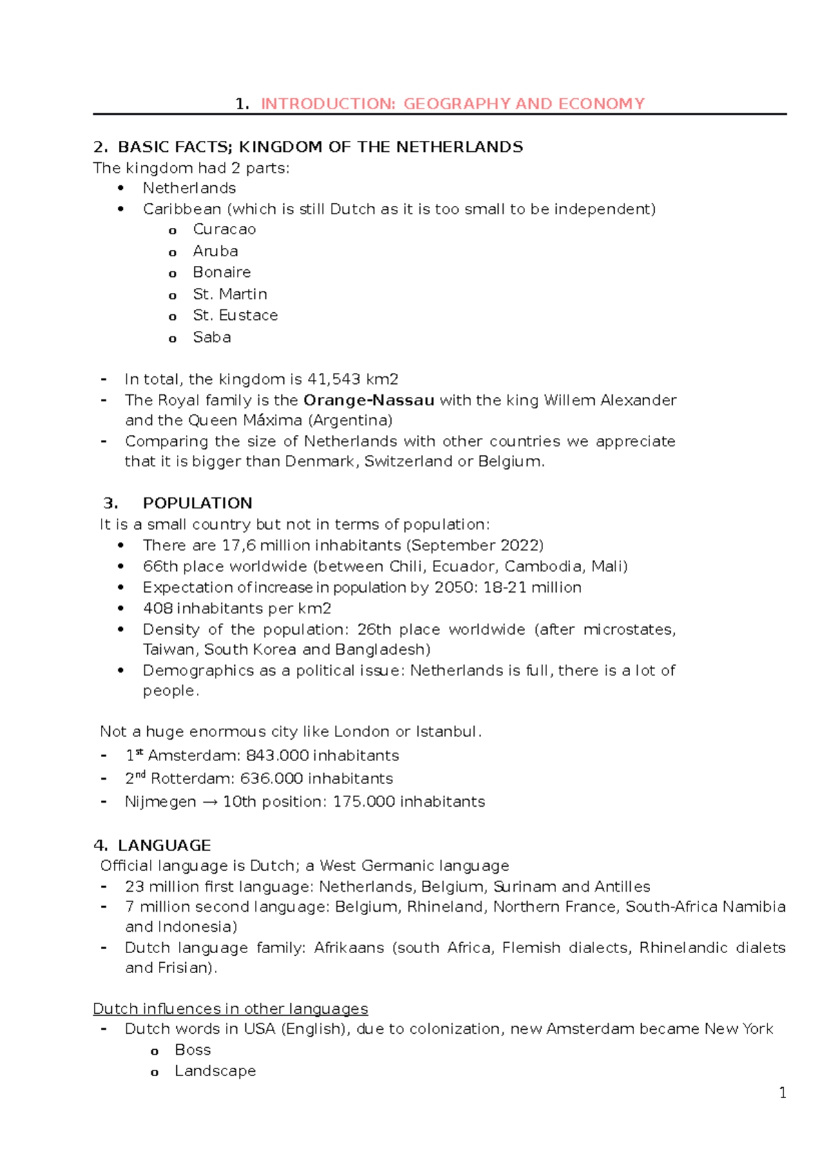 Dutch History Examen: Complete Lecture Notes Overview - Studeersnel