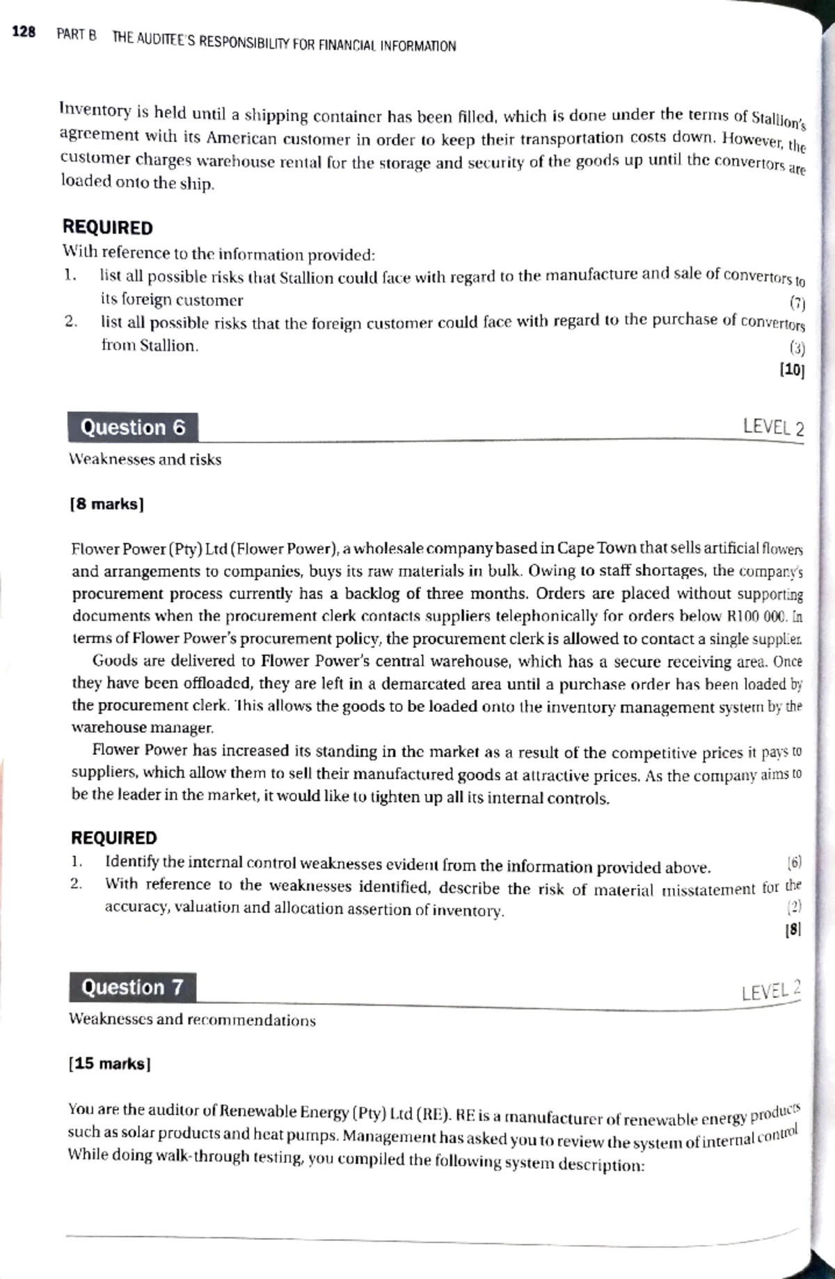AFM211E Financial Management 2A Tut Test 2 - 25 April 2025 - Studocu