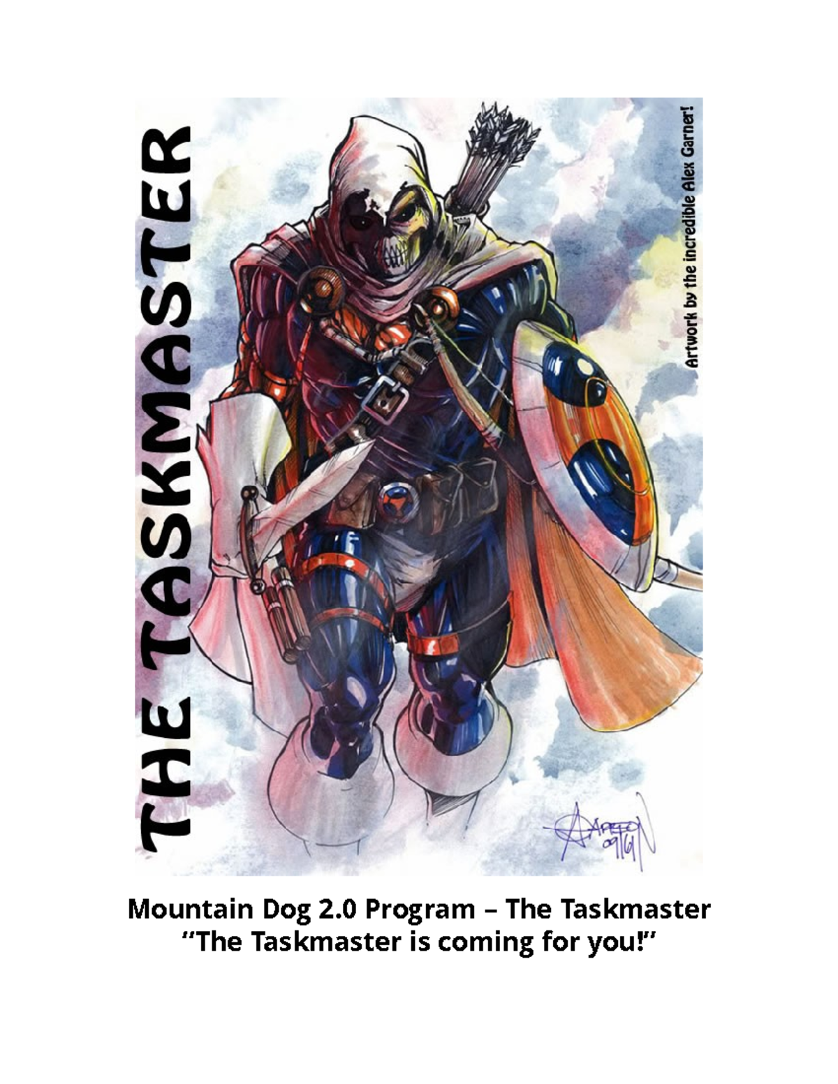 Mountain Dog 2.0 Taskmaster Program: 16-Week Training Guide - Studocu