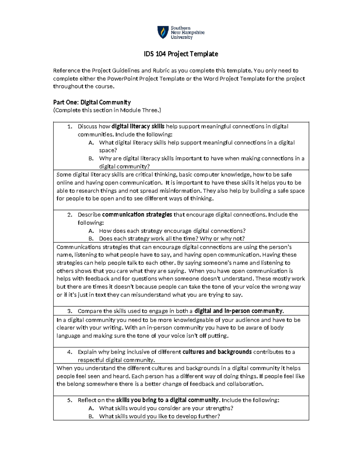 IDS 104 Project Template: Digital Community & Growth Mindset Insights ...