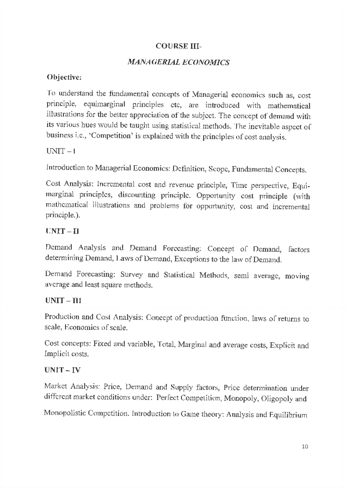 Managerial Economics Insights and Key Concepts - Studocu