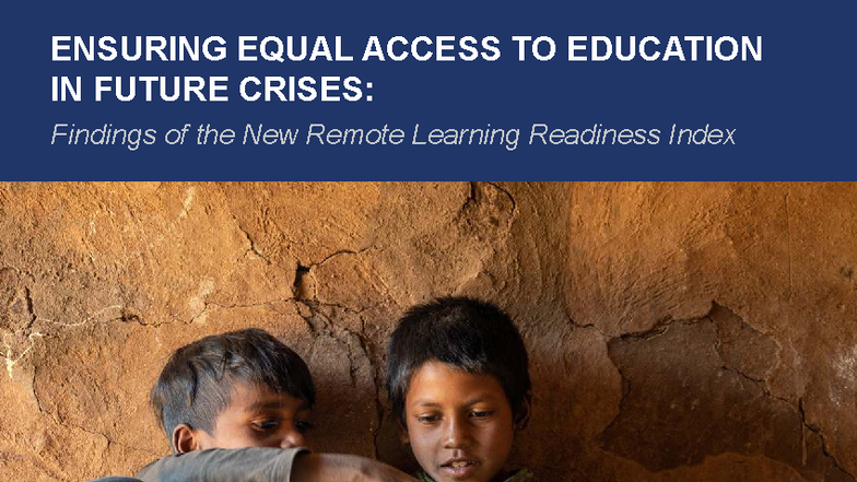 ENSURING EQUAL ACCESS TO EDUCATION IN FUTURE CRISES: RLRI Findings ...