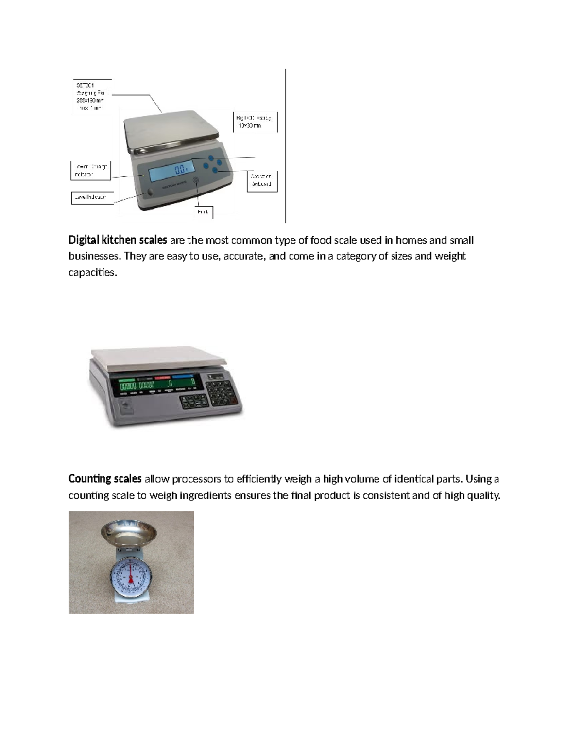 Kitchen Essential weighing scale - Digital kitchen scales are the most ...