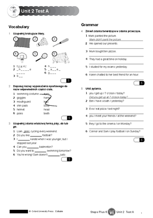 High Note 3 WB Answer Key - PHOTOCOPIABLE © PEARSON EDUCATION LIMITED ...
