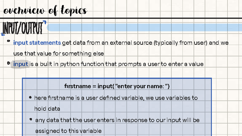 CP104 Midterm Practice Exam: Input, Output, and Functions Overview ...