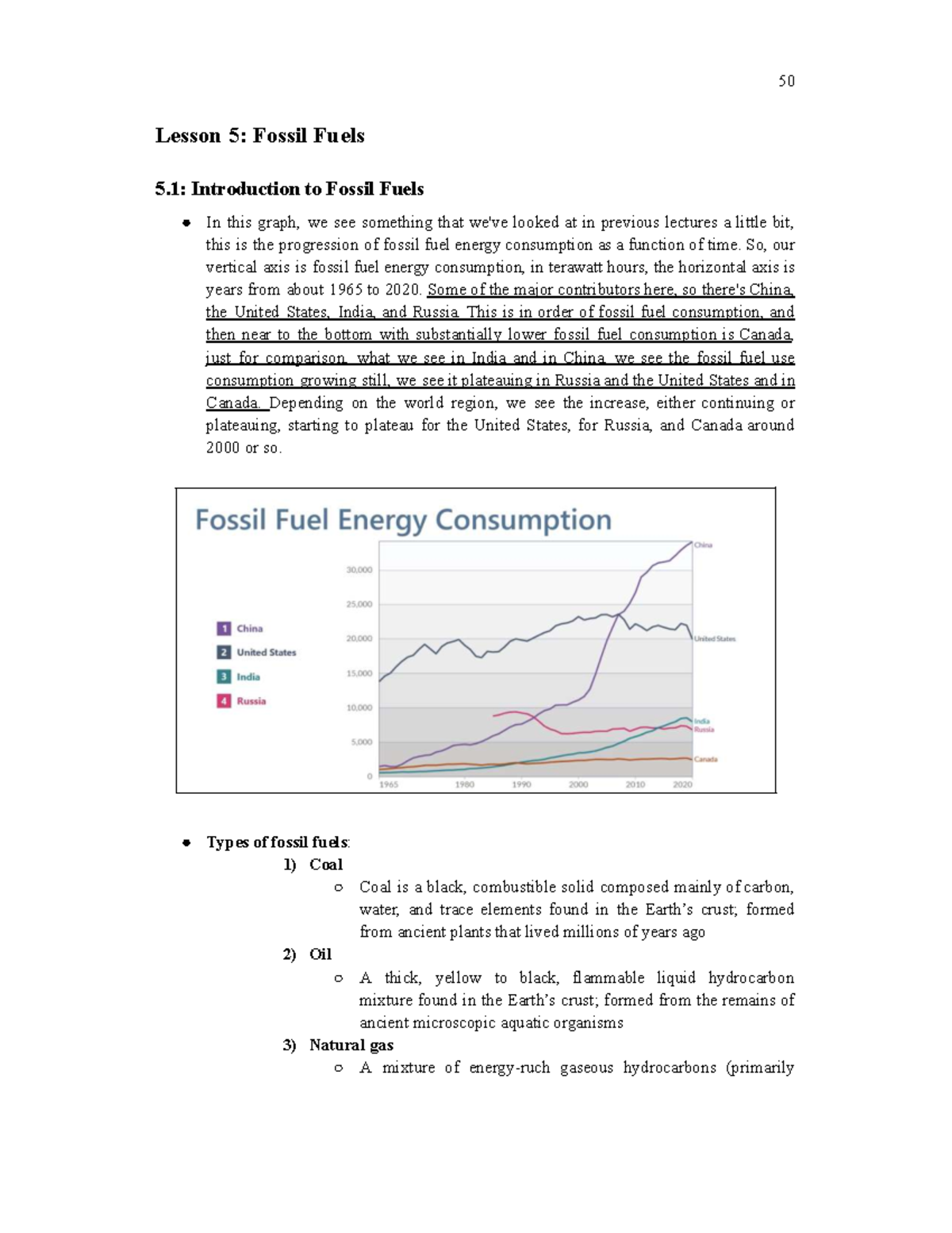 PHYS 273 Lecture 5: Introduction to Fossil Fuels and Their Impact - Studocu
