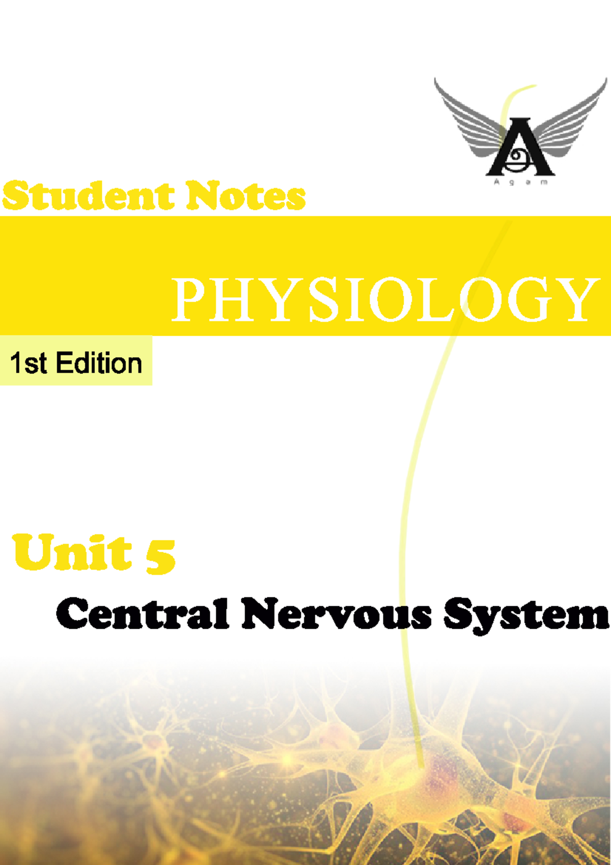 CNS-Physiology Unit 5: Central Nervous System Study Notes - Studocu