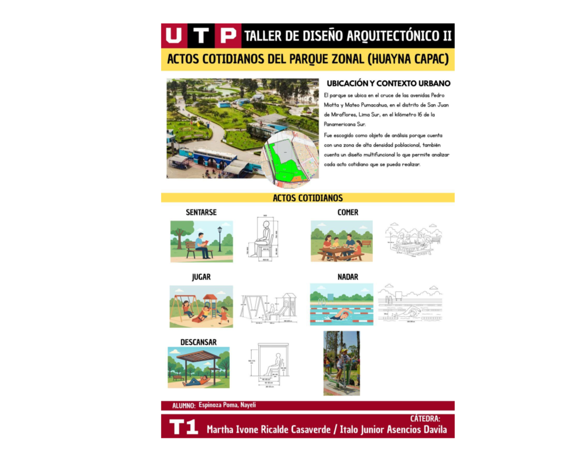 Taller de Diseño Arquitectónico 2: Rubrica de Evaluación Panel A1 - Studocu