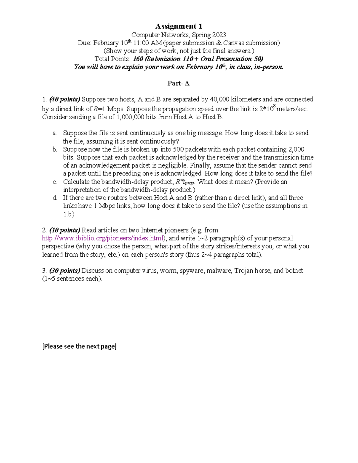 Assignment 1 - Computer Networks (Spring 2023) - Lab & Theory Tasks ...
