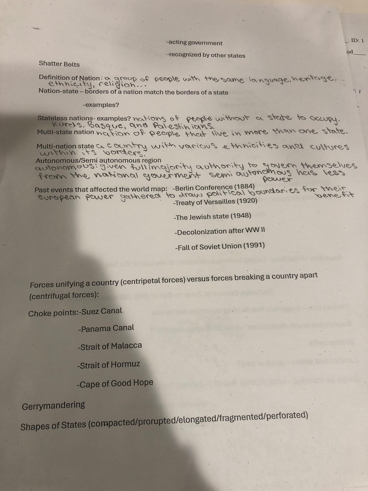 Final Exam Review for Course Code ABC123: Key Topics and Concepts ...