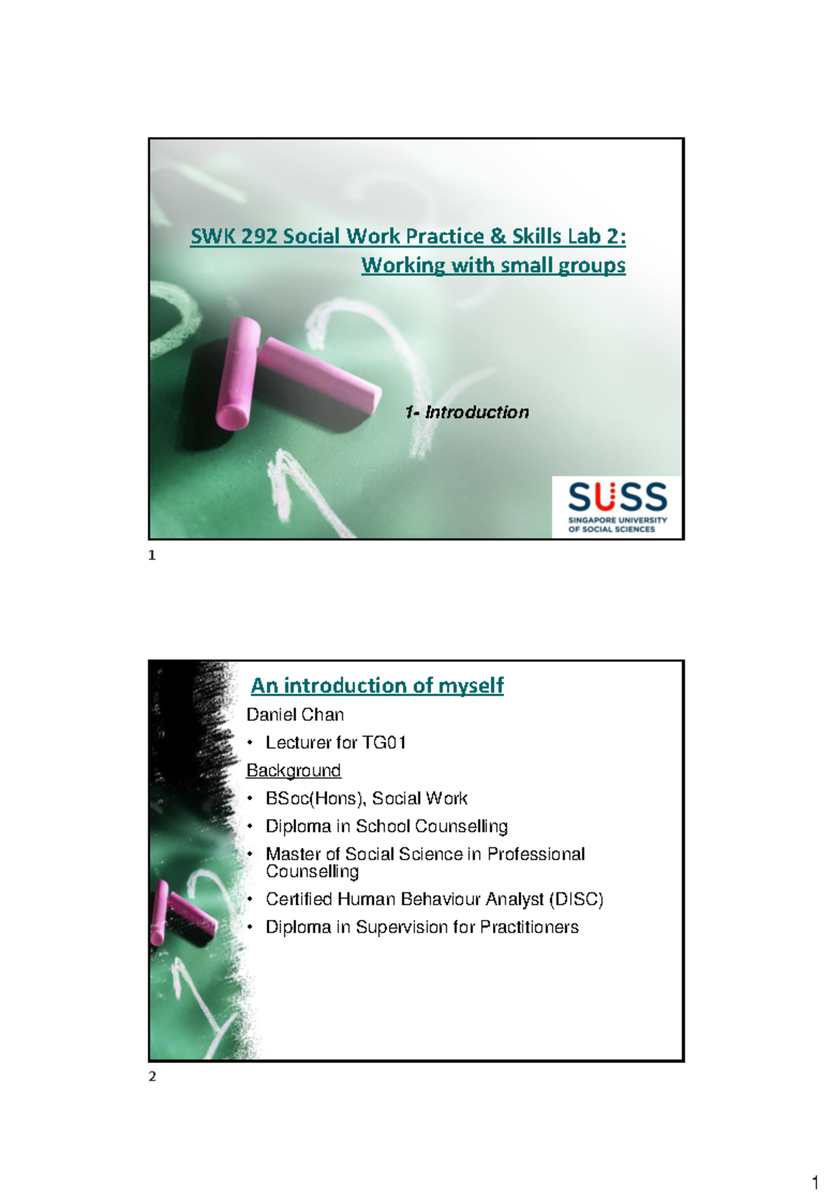1 Introduction SWK292 notes (Textbk Chap1) - SWK 292 Social Work ...