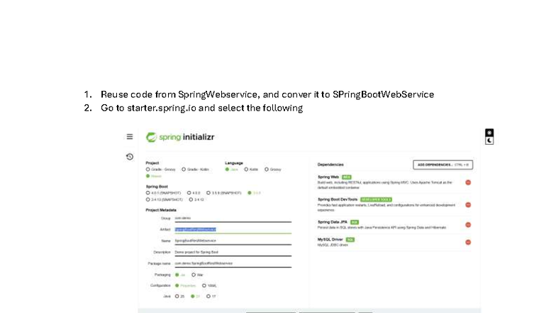 Spring Boot Web Service Setup Guide - Readmespringboot - Studocu