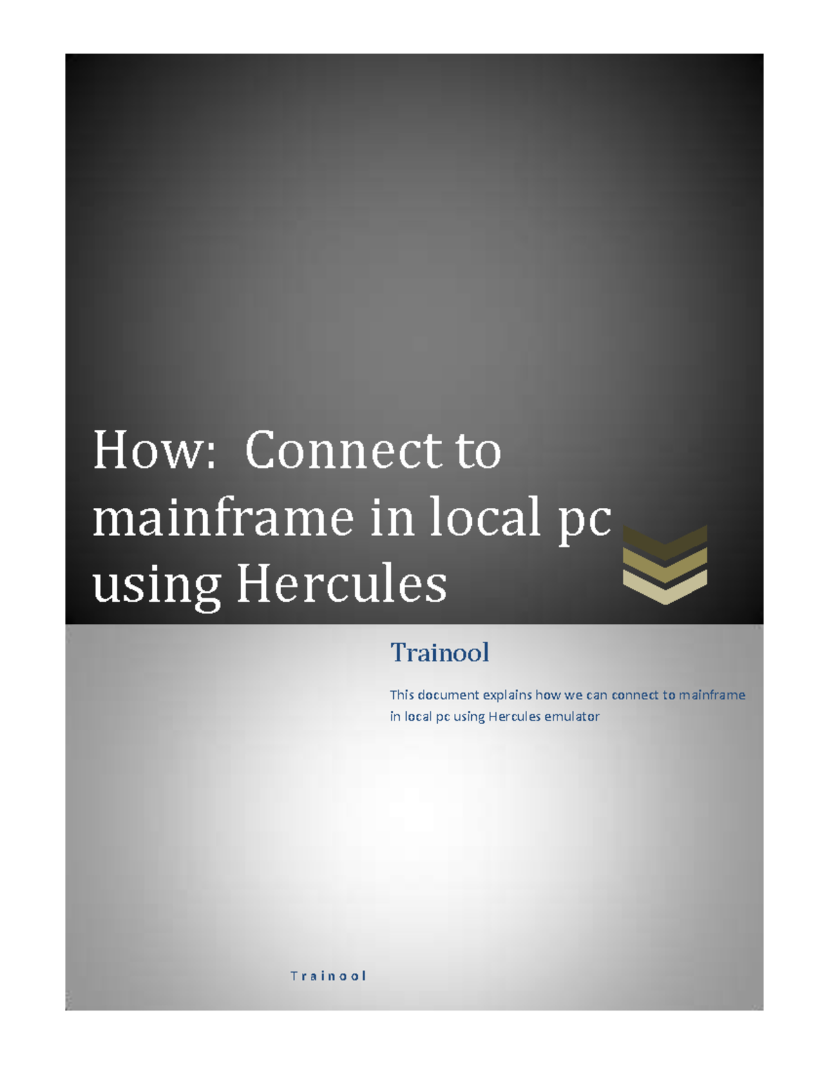Installing Hercules Emulator & Connecting to Mainframe - Final Guide ...