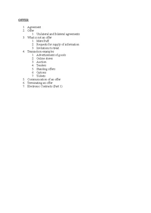 LLB202 Contract Law: Key Concepts and Quick Reference Guide - Studocu