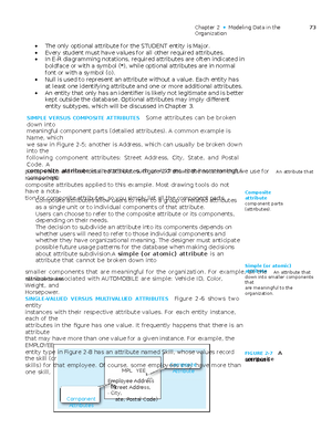 059 - Important notes for Database management system - Chapter 1 • The ...