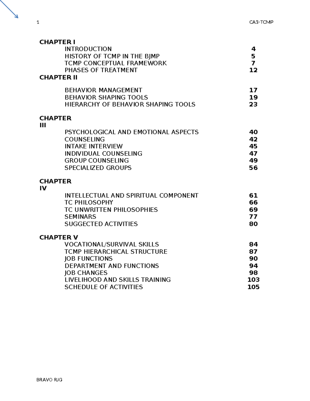 TCMP-Notes-1: Comprehensive Overview of the Therapeutic Community ...