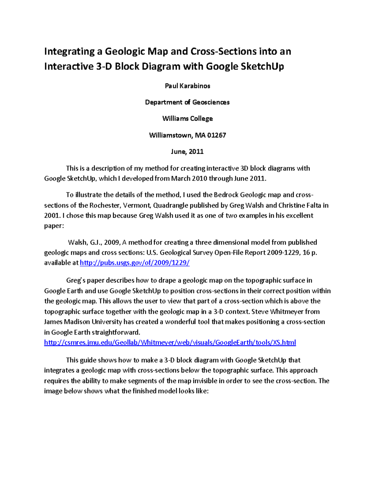Integrating Geologic Data into Interactive 3D Block Diagrams (GEO 101 ...