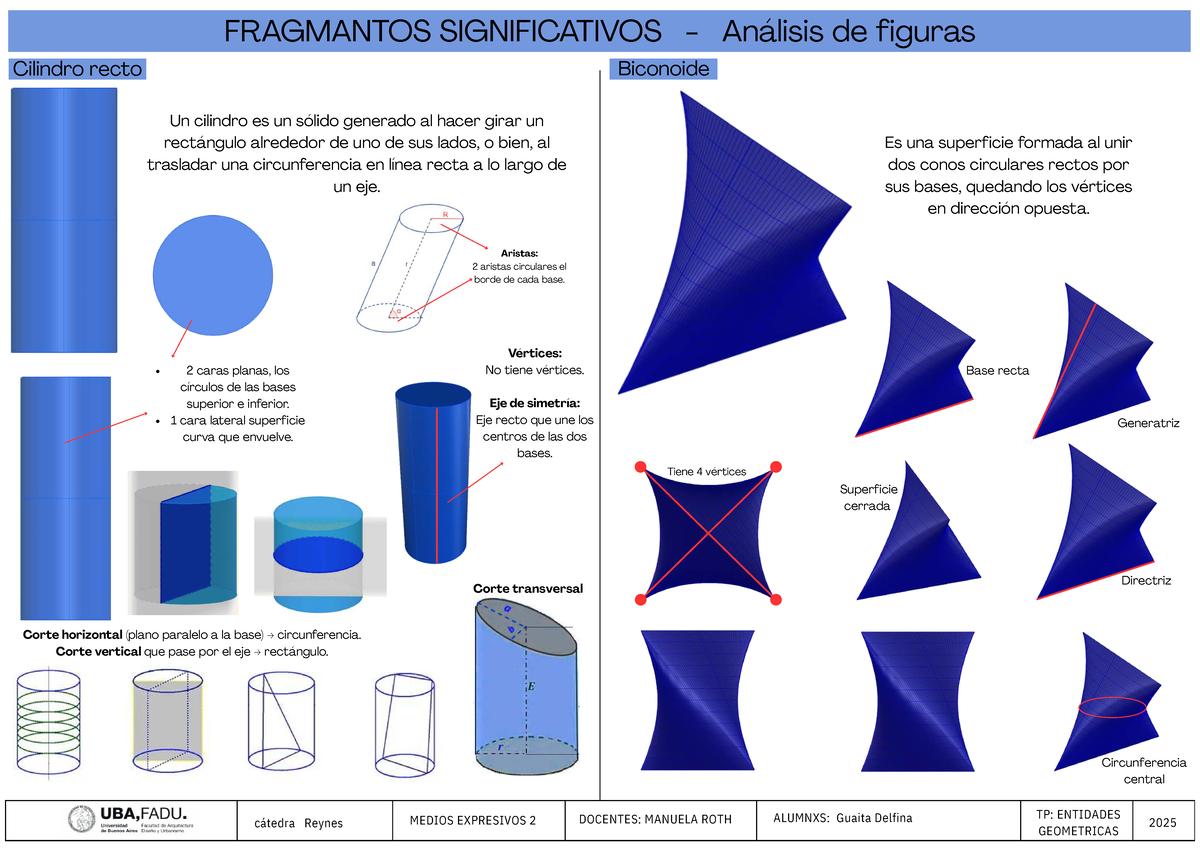TP MEX2: Análisis de Fragmentos Significativos en Geometría - Studocu