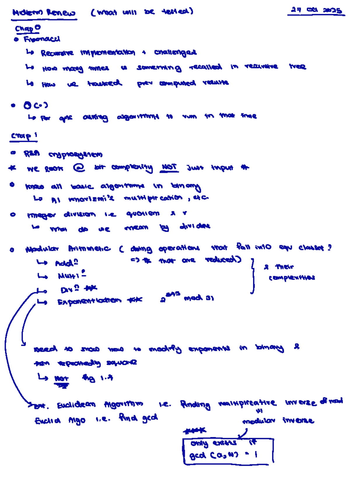 Midterm Review (CS101): Fibonacci, RSA, and Recursion Challenges - Studocu
