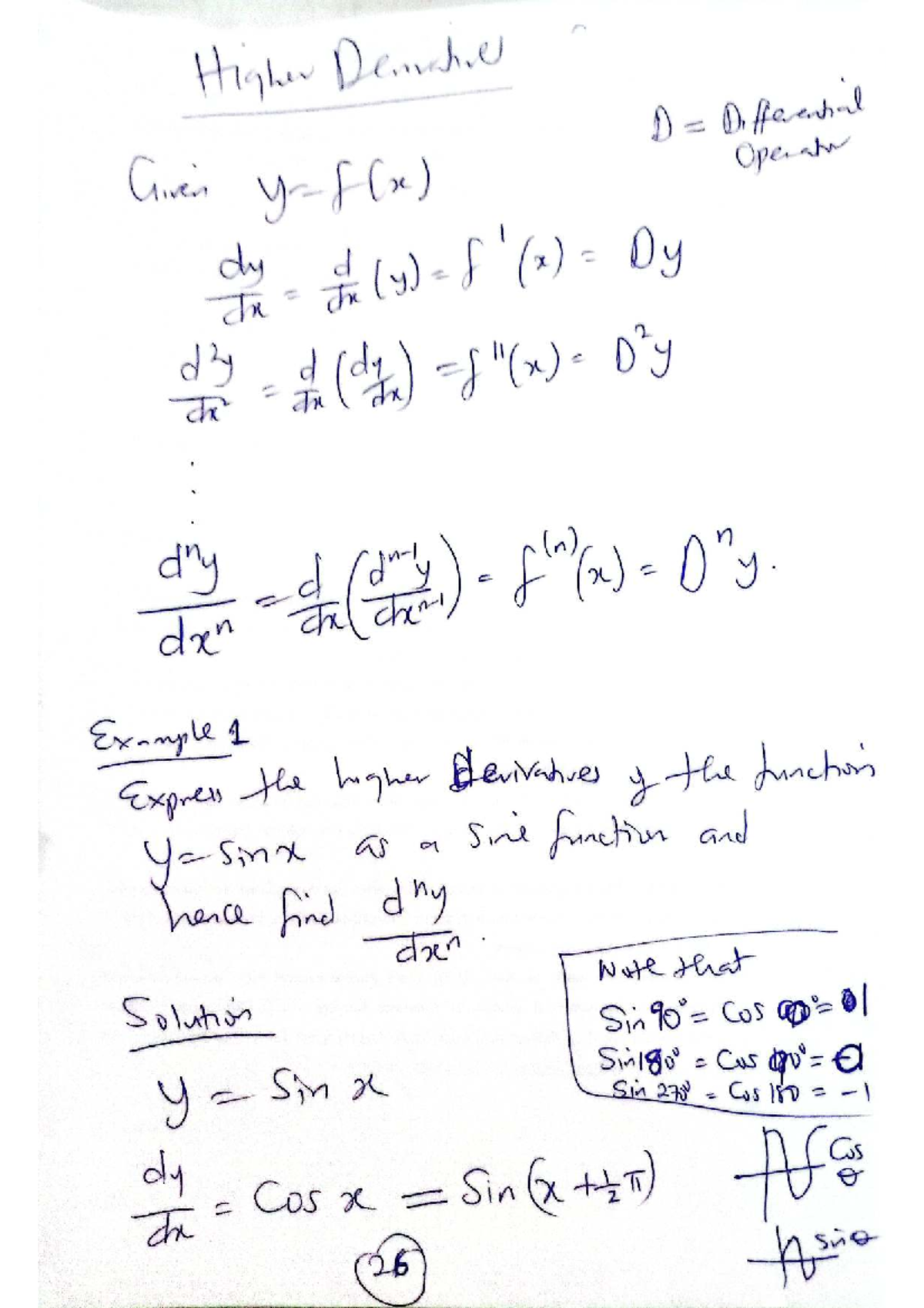 MAT 233 Class 3 - 2nd Sem Adv. Math Methods Lecture Notes - Studocu