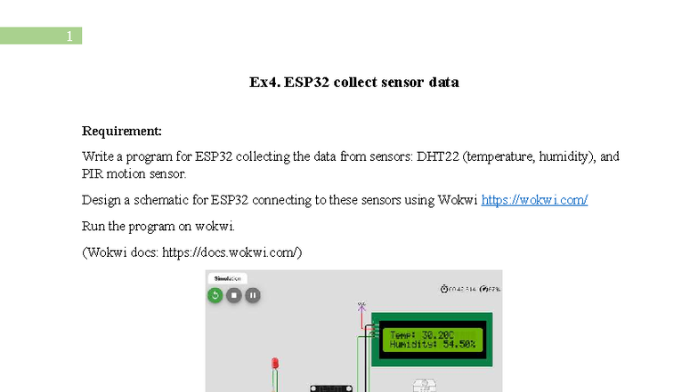 Ex4. ESP32 collect sensors data - 1 Ex4. ESP32 collect sensor data ...