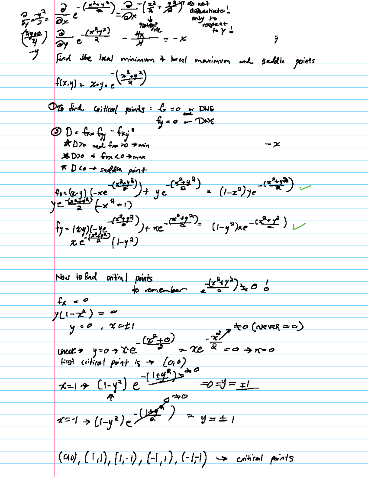 Math 264 final exam review - c initiate only relpety o 44 é x I find ...