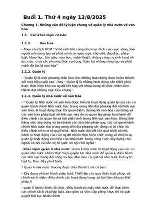 [Solved] Phn tch cc c im ca cc hot ng vn ho ti cc thit ch vn ho c s Lin ...