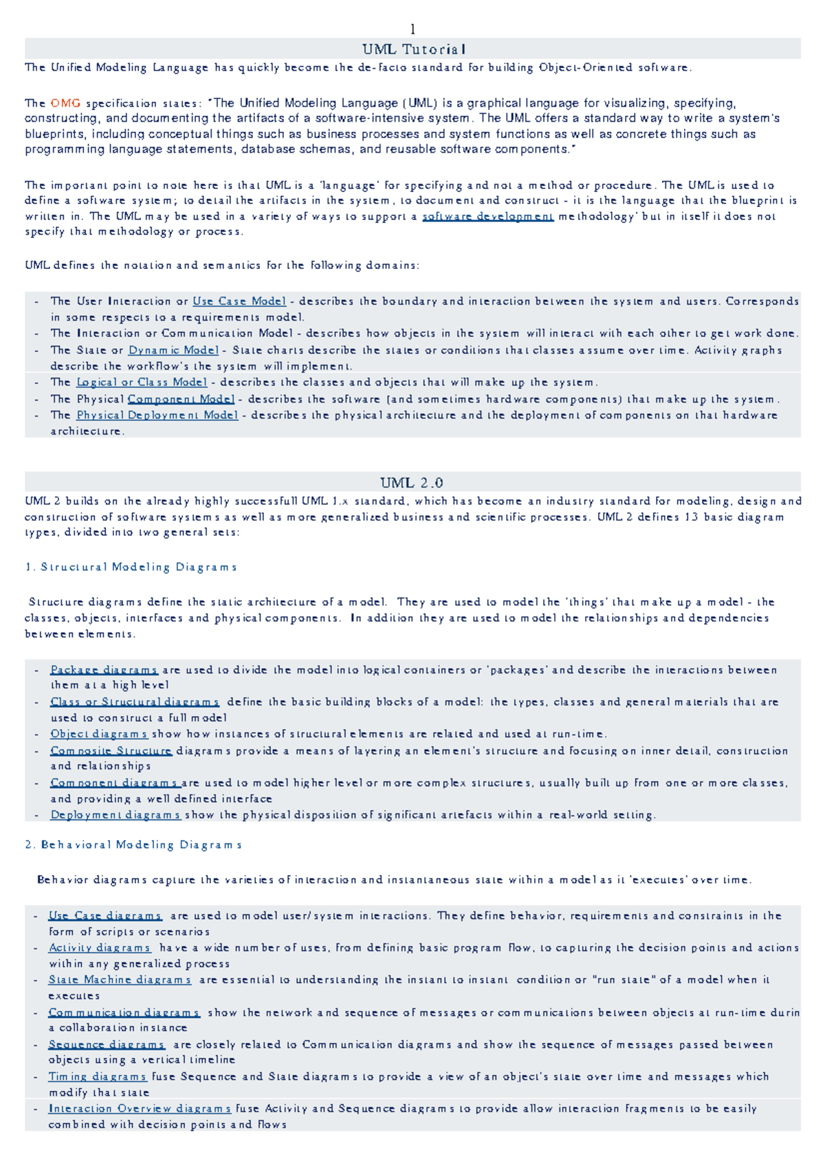 UML 2 Diagrams: A Comprehensive Guide for Drawing UML Models - Studocu