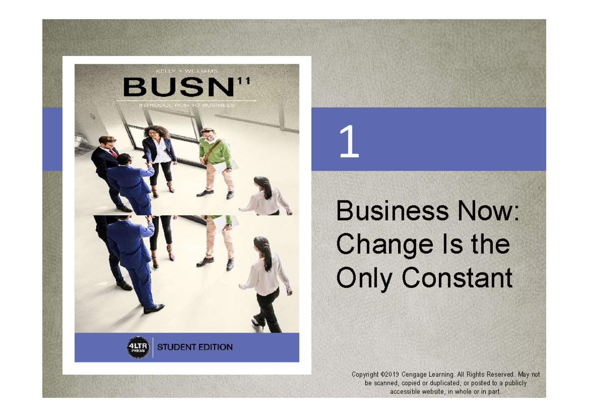 BUSN11 Chapter 1: Key Insights from Lecture Notes on Business - Studocu