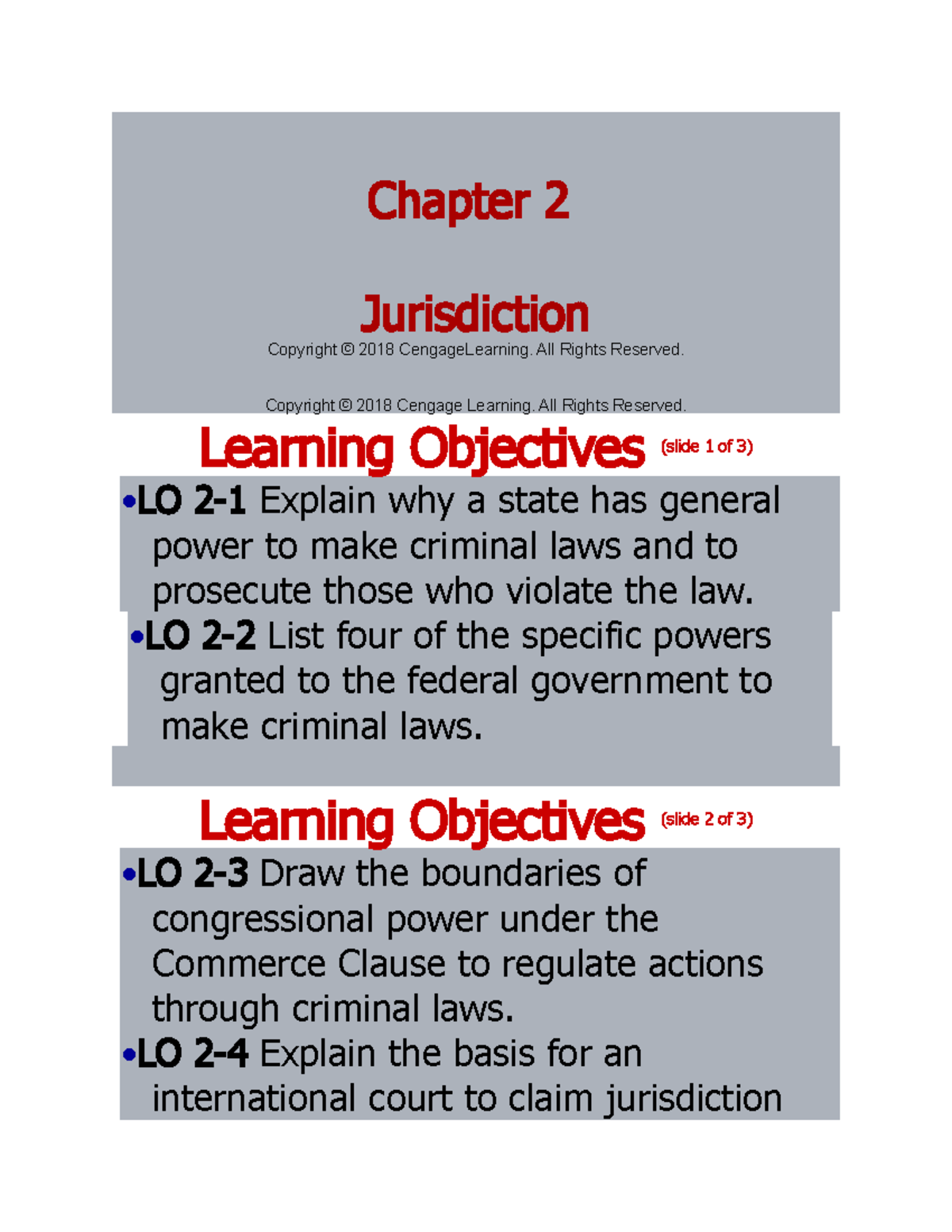 Criminal Law Notes (CRL 101): Chapter 2 - Jurisdiction Insights - Studocu