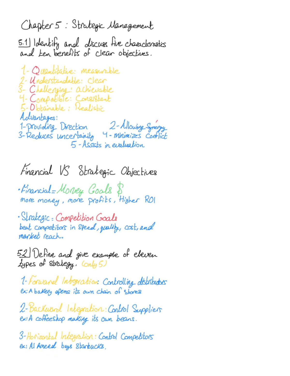 Chapter 5 - Strategic Management: Key Concepts and Strategies - Studocu