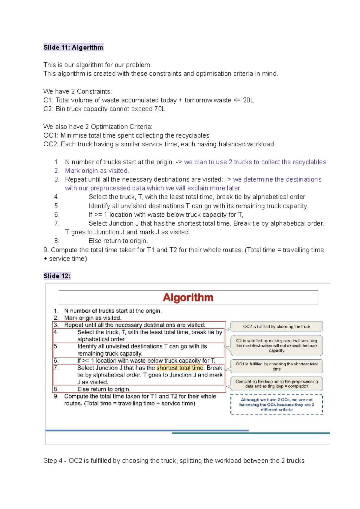 GEI Presentation Script: M3 Algorithm for Waste Collection Optimization ...