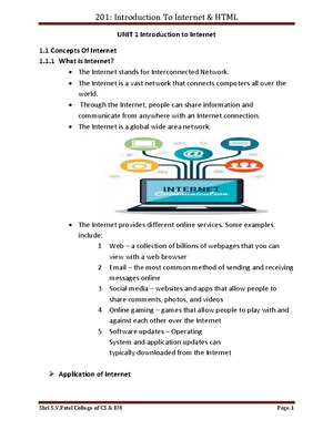 Unit 1 Study Guide - CPPM 104: Computer Programming Basics - Studocu